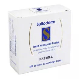 SULFODERM S Complexion Kompakt Pudra pastel, 10 g
