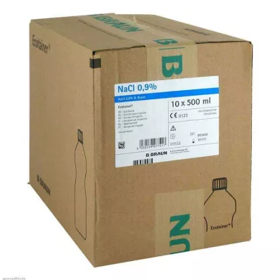 KOCHSALZLÖSUNG %0,9 B.Braun irigasyon solüsyonu Ecotainer, 10X500 ml