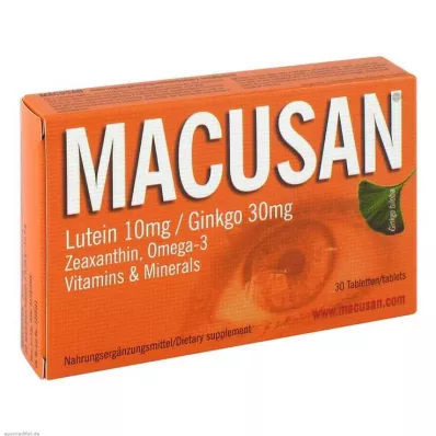 MACUSAN Tabletler, 30 adet