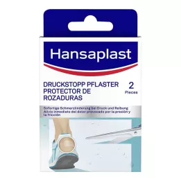 HANSAPLAST Basınç durdurucu şeffaf koruyucu ped, 2 adet