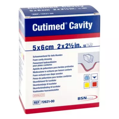 Cutimed Cavity köpük konnektör 5x6cm yapışmaz (10 adet)