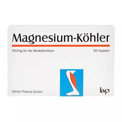MAGNESIUM KÖHLER Kapsüller, 1X60 adet MAGNESIUM KÖHLER Kapsüller, 1X60 adet