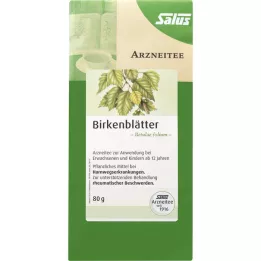 BIRKENBLÄTTER Organik Betulae folium Salus çayı, 80 g