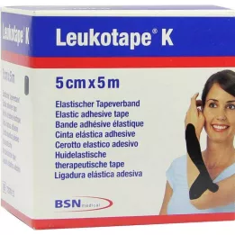LEUKOTAPE K 5 cm siyah, 1 adet