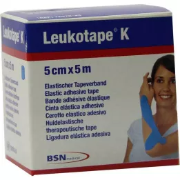 LEUKOTAPE K 5 cm açık mavi, 1 adet