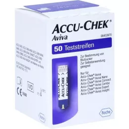 ACCU-CHEK Aviva Test Stripleri Plazma II, 1X50 adet