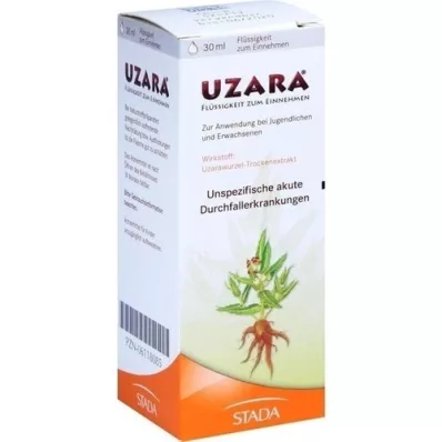 UZARA 40 mg/ml oral çözelti, 30 ml