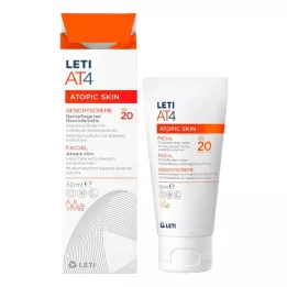 LETI AT4 yüz kremi SPF 20, 50 ml