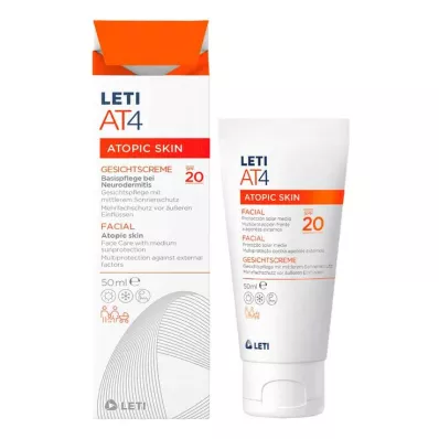 LETI AT4 yüz kremi SPF 20, 50 ml