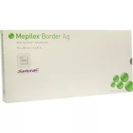 MEPILEX Border Ag köpük sargı 10x20 cm steril, 5 adet