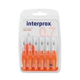 INTERPROX süper mi̇kro turuncu di̇ş arasi di̇li̇, 6 adet