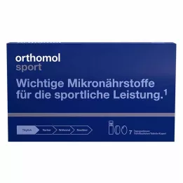 ORTHOMOL Spor İçme Şişesi/Tablet/Kapsül Kombo, 7 adet