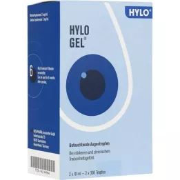 HYLO-GEL Göz damlası, 2X10 ml