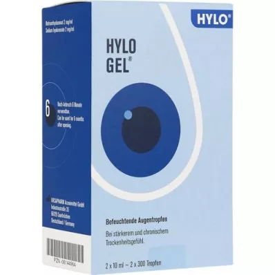 HYLO-GEL Göz damlası, 2X10 ml