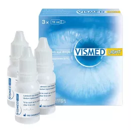 VISMED hafif göz damlası, 3X15 ml