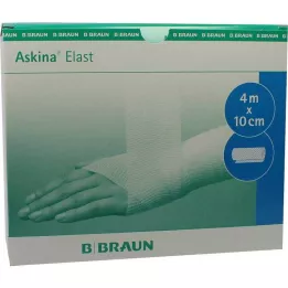 ASKINA Elast bandaj 10 cmx4 m gevşek, 20 adet