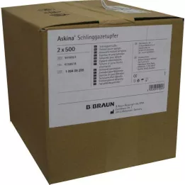 ASKINA Sling gazlı bez, erik büyüklüğünde, steril olmayan, 2X500 adet