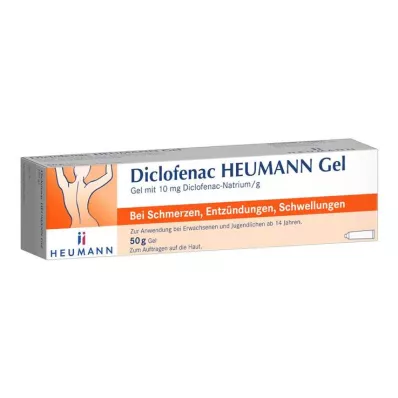 Diklofenak HEUMANN jel, 50 gr