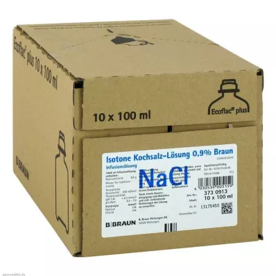 KOCHSALZLÖSUNG %0,9 Miniflac, 10X100 ml KOCHSALZLÖSUNG %0,9 Miniflac, 10X100 ml