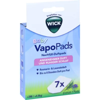 WICK VapoPads 7 Biberiye Lavanta Pedleri WBR7, 1 P