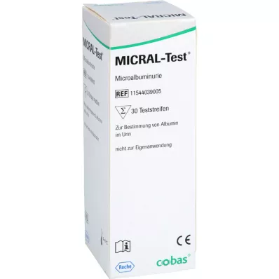 MICRAL Test II Test şeritleri, 30 adet MICRAL Test II Test şeritleri, 30 adet