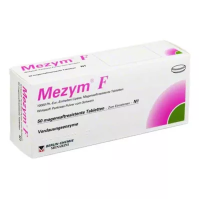 MEZYM F enterik kaplı tabletler, 50 adet MEZYM F enterik kaplı tabletler, 50 adet