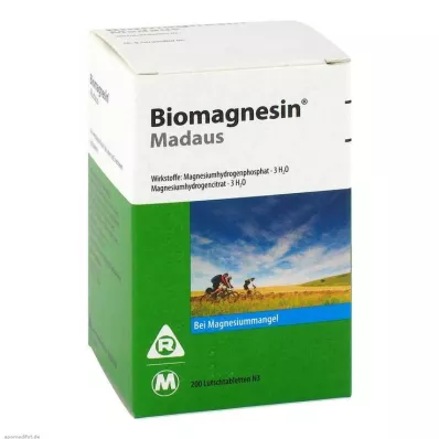 BIOMAGNESIN Madaus pastilleri, 200 adet