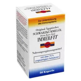SCHWARZKÜMMELÖL Immerfit Kapsüller, 50 Kapsül