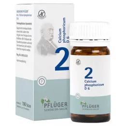 BIOCHEMIE Pflüger 2 Kalsiyum fosforikum D 6 tablet, 100 adet