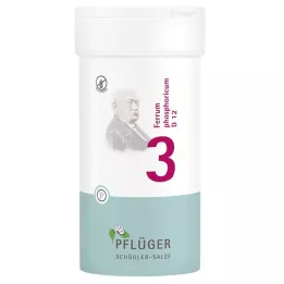 BIOCHEMIE Pflüger 3 Ferrum phosphoricum D 12 tablet, 400 adet