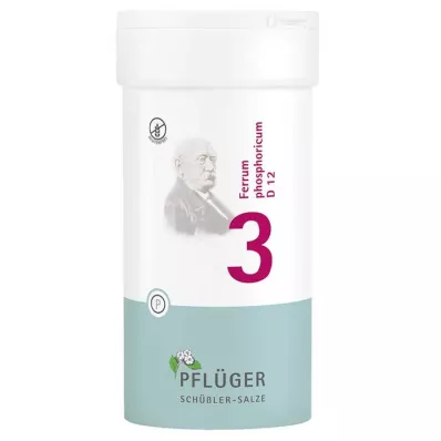 Biyokimya Pflueger 3 Ferrum fosforikum D 12 tablet, 400 adet Biyokimya Pflueger 3 Ferrum fosforikum D 12 tablet, 400 adet