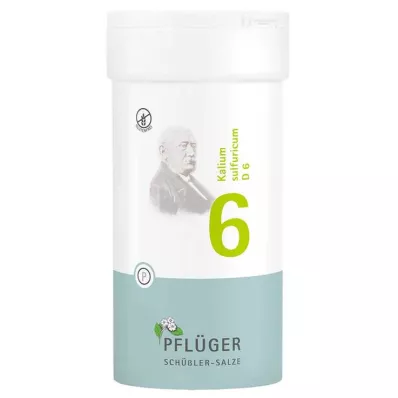 BIOCHEMIE Pflüger 6 Potasyum sülfürikum D 6 tablet, 400 adet