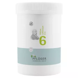 BIOCHEMIE Pflüger 6 Potasyum sülfürikum D 6 tablet, 4000 adet