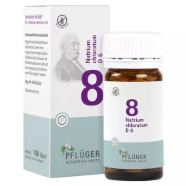 BIOCHEMIE Pflüger 8 Natrium chloratum D 6 tablet, 100 adet