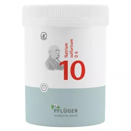 BIOCHEMIE Pflüger 10 Natrium sulfuricum D 6 tablet, 1000 adet