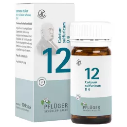 BIOCHEMIE Pflüger 12 Calcium sulphuricum D 6 tablet, 100 adet