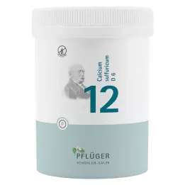 BIOCHEMIE Pflüger 12 Calcium sulphuricum D 6 tablet, 1000 adet