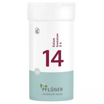 Biyokimya Pflueger 14 potasyum bromat.D 6 tablet, 400 adet