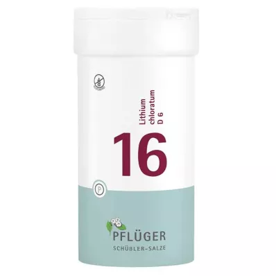 Biyokimya Pflueger 16 Lityum kloratum D 6 tablet, 400 adet Biyokimya Pflueger 16 Lityum kloratum D 6 tablet, 400 adet