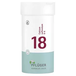 BIOCHEMIE Pflüger 18 Calcium sulphuratum D 6 tablet, 400 adet