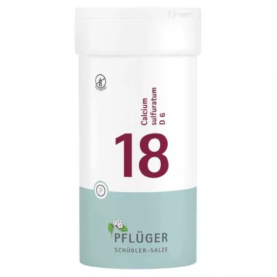 BIOCHEMIE Pflüger 18 Calcium sulphuratum D 6 tablet, 400 adet