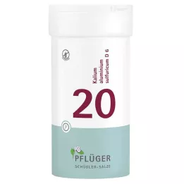 BIOCHEMIE Pflüger 20 Potasyum alümin.sülfür.D 6 Tablet, 400 adet