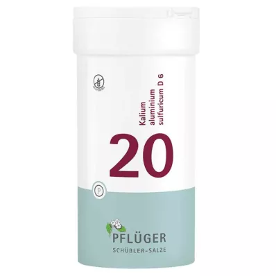 BIOCHEMIE Pflüger 20 Potasyum alümin.sülfür.D 6 Tablet, 400 adet