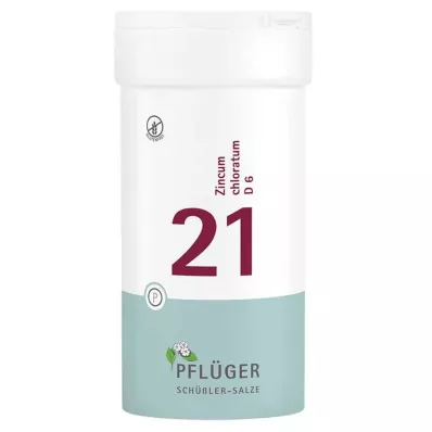 BIOCHEMIE Pflüger 21 Zincum chloratum D 6 tablet, 400 adet BIOCHEMIE Pflüger 21 Zincum chloratum D 6 tablet, 400 adet