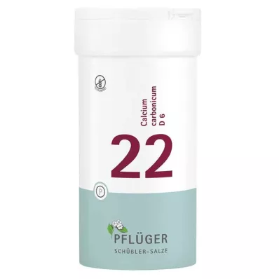 Biyokimya Pflueger 22 Kalsiyum carbonicum D 6 tablet, 400 adet Biyokimya Pflueger 22 Kalsiyum carbonicum D 6 tablet, 400 adet