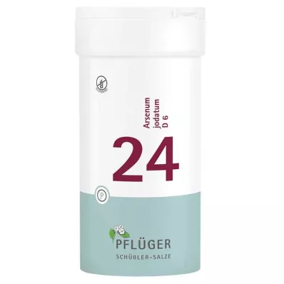 Biyokimya Pflueger 24 Arsenum jodatum D 6 tablet, 400 adet