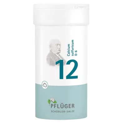 BIOCHEMIE Pflüger 12 Kalsiyum sülfürikum D 6 tozu, 100 g BIOCHEMIE Pflüger 12 Kalsiyum sülfürikum D 6 tozu, 100 g