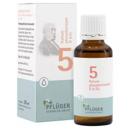 BIOCHEMIE Pflüger 5 Potasyum fosforikum D 6 damla, 30 ml