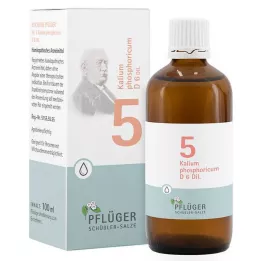 BIOCHEMIE Pflüger 5 Potasyum fosforikum D 6 damla, 100 ml