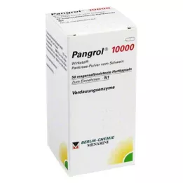 PANGROL 10.000 Enterik kaplı kabuklu sert kapsül, 50 adet